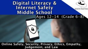 Digital Literacy and Internet Safety for Middle School Teens Ages 13+ (Grades 6-8) image